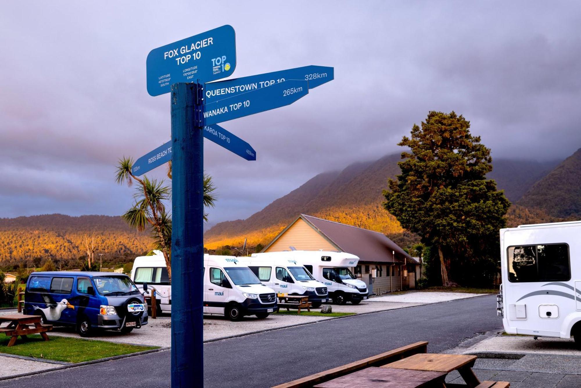 Fox Glacier Top 10 Holiday Park & Motels Εξωτερικό φωτογραφία
